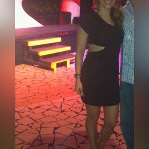 Bebe Size Small Cut Out LBD - one of my very favs! Worn with love.